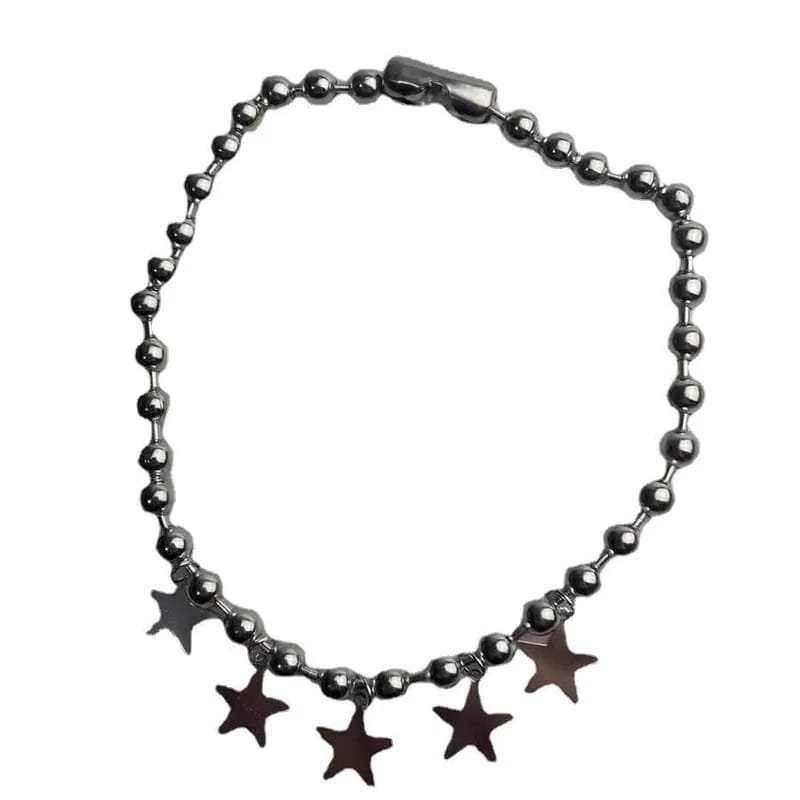 collar stellar shine estilo y2k retro futurista collar stellar shine estilo y2k retro futurista